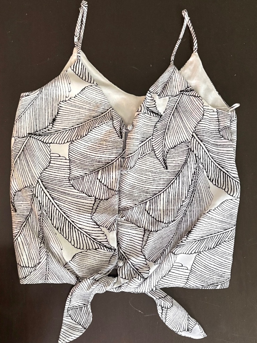 Sienna Sky Leaf Printed Camisole Top